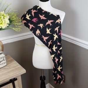 Lularoe Pink Birds Tall and Curvy leggings